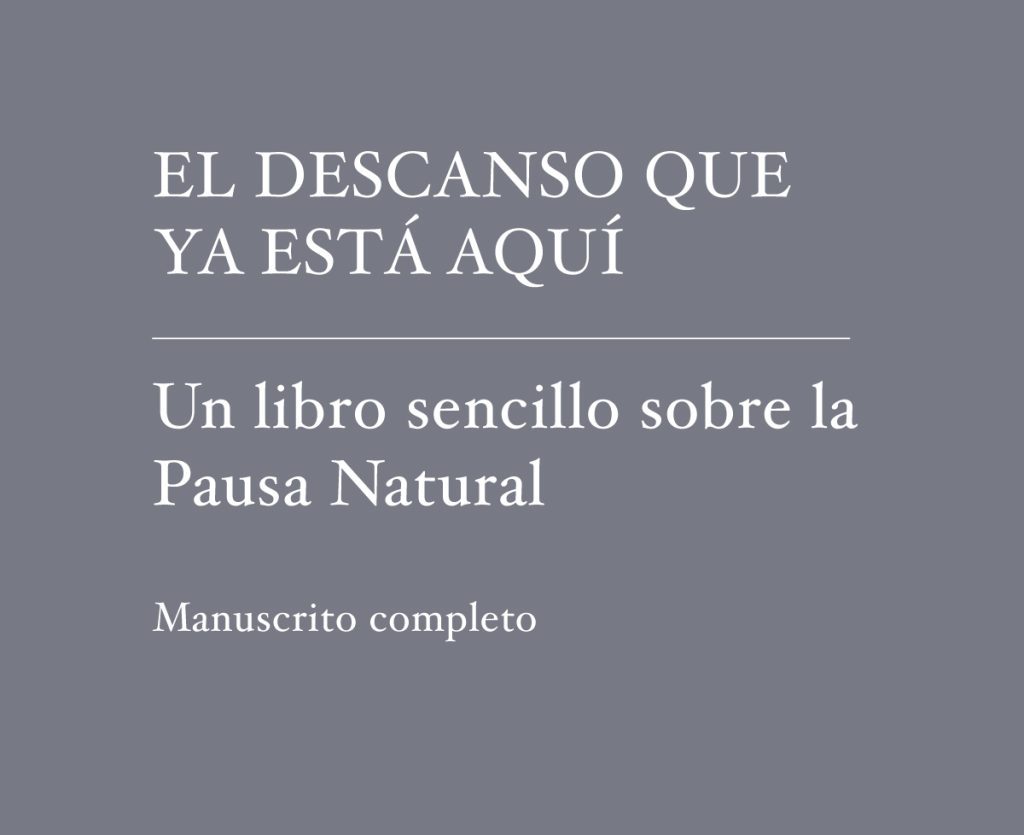 EL DESCANSO QUE YA ESTÁ AQUÍ